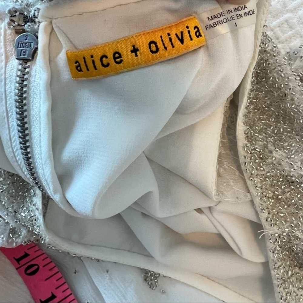 ALICE + OLIVIA Beaded Dress Size 4 - image 12