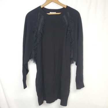 Chloe cashmere fringe sweater dress - image 1