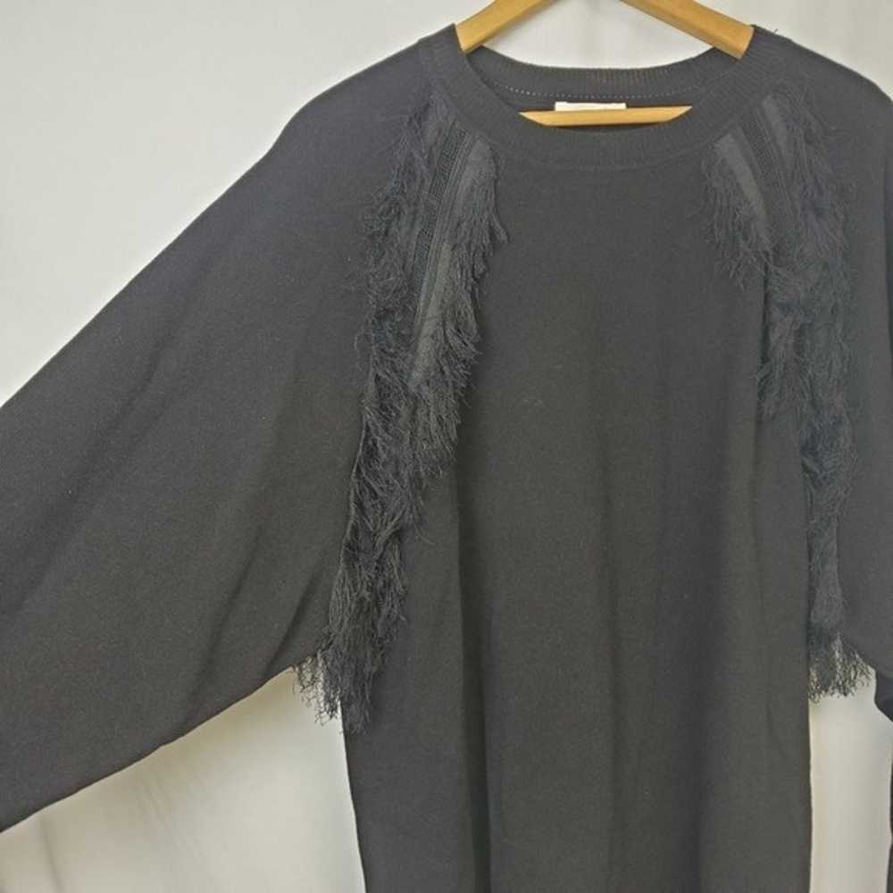 Chloe cashmere fringe sweater dress - image 7