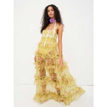 New For The Love And Lemons Vikki Maxi Dress Size… - image 1