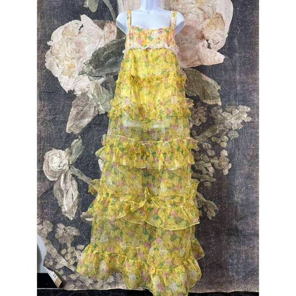 New For The Love And Lemons Vikki Maxi Dress Size… - image 7
