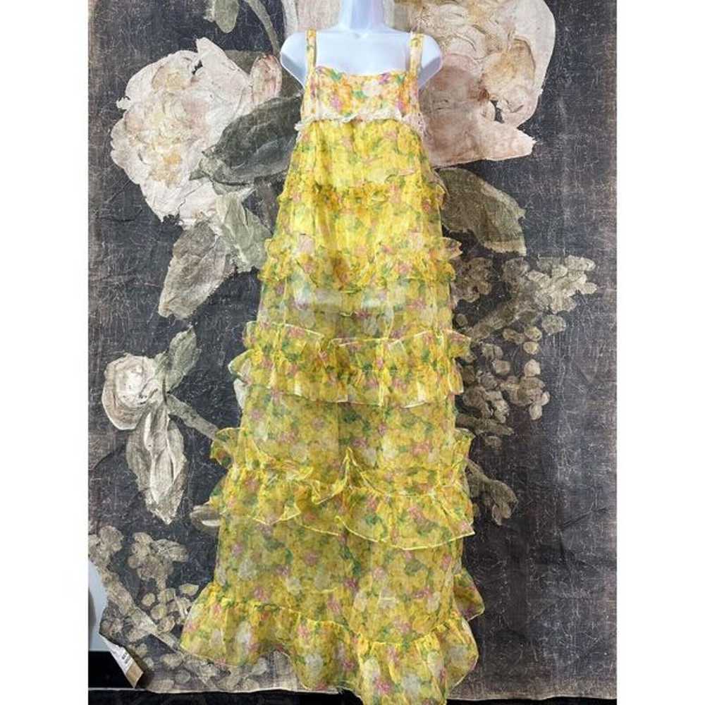 New For The Love And Lemons Vikki Maxi Dress Size… - image 8