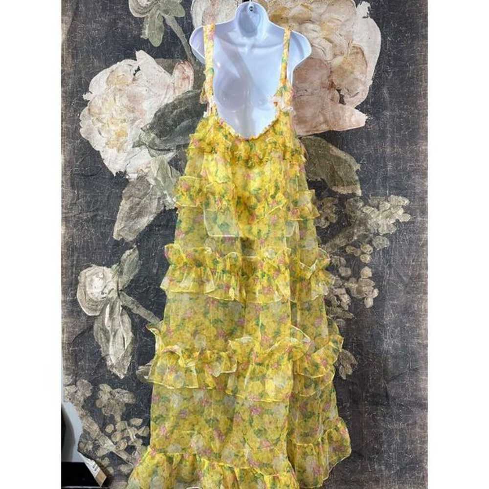 New For The Love And Lemons Vikki Maxi Dress Size… - image 9