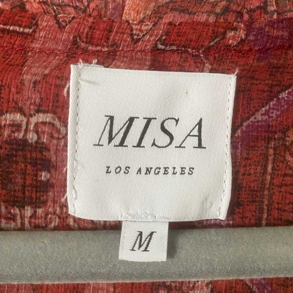 Misa Los Angeles Red Marcele Dress - image 9