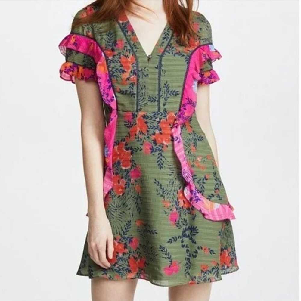 Tanya Taylor | Silk Floral Rhett Dress - image 6