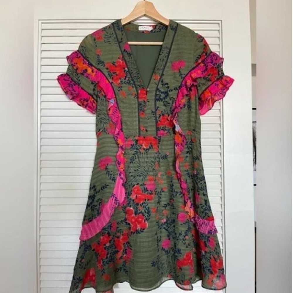 Tanya Taylor | Silk Floral Rhett Dress - image 7