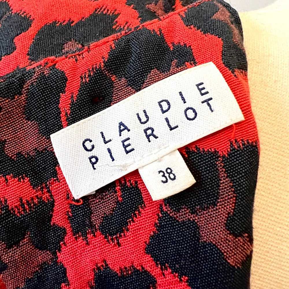 Claudie Pierlot - Red leopard dress - Size M - image 4