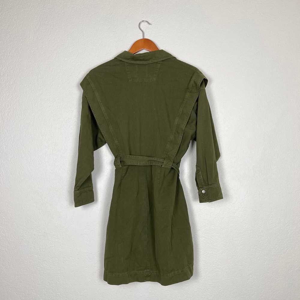 NOAM Jeanne Dress in Olive Army - image 10