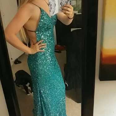 Sequence Prom dress