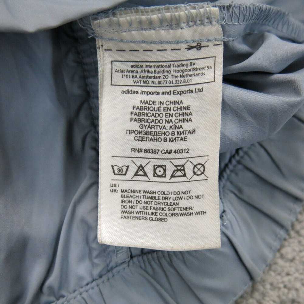 Adidas Mens 3/4 Zip Up Sweatshirt Short Sleeve Mo… - image 5