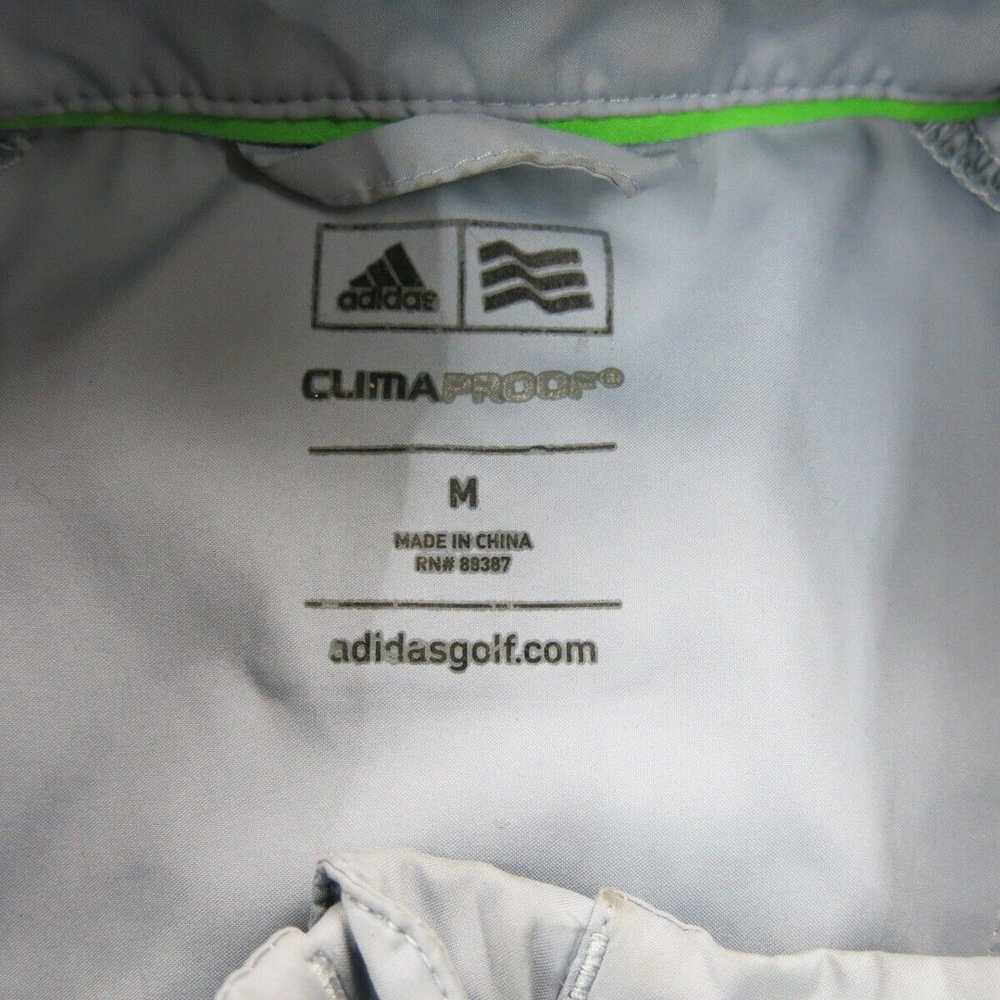 Adidas Mens 3/4 Zip Up Sweatshirt Short Sleeve Mo… - image 7