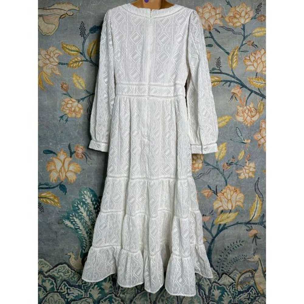 New ANTHROPOLOGIE Vienna Tiered Maxi Dress Size 8 - image 8