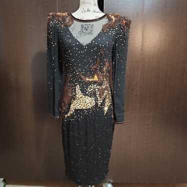 Boutique A J Bari Classic Sequin
Dress