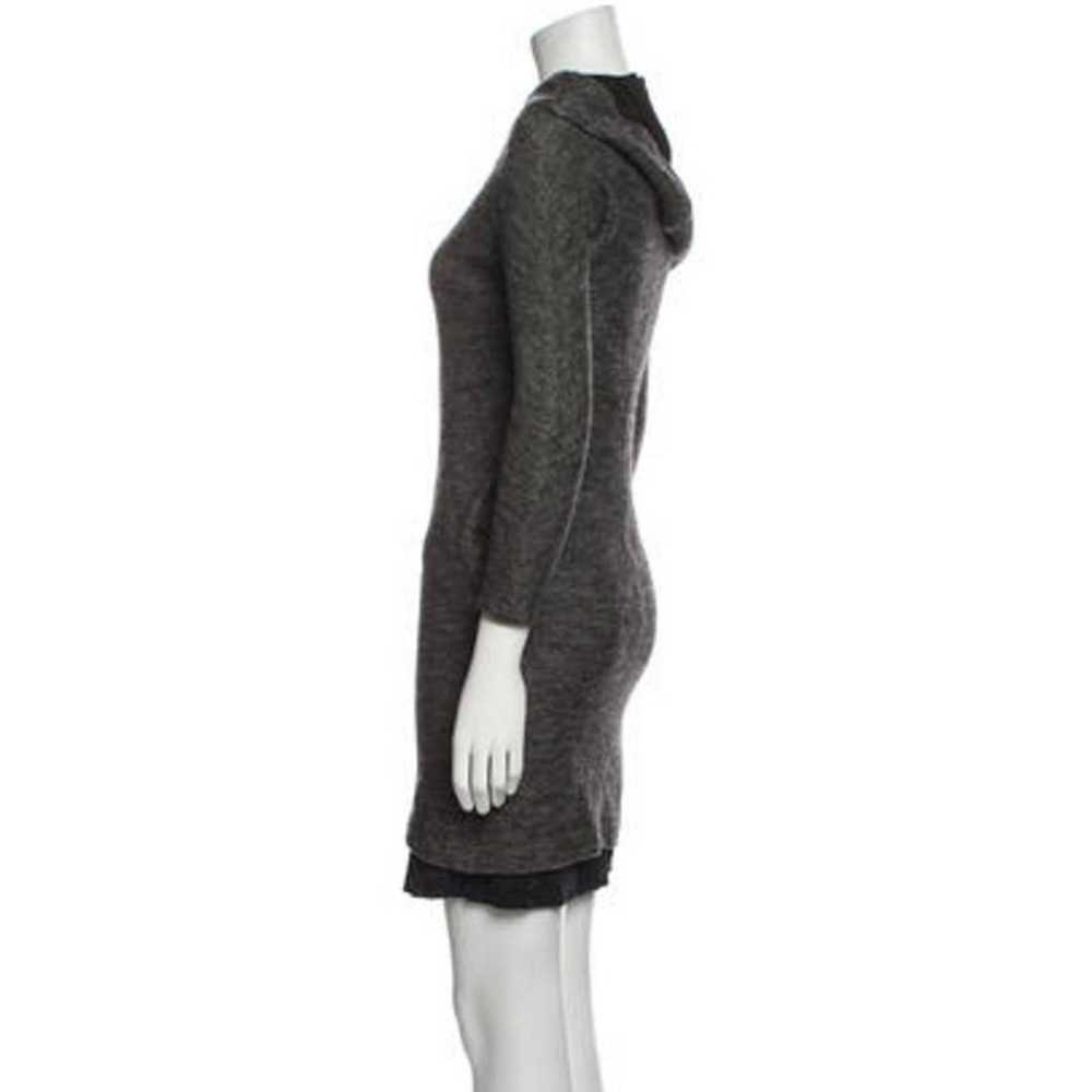 Balenciaga Wool Sheath Mini Dress with Pockets Si… - image 2
