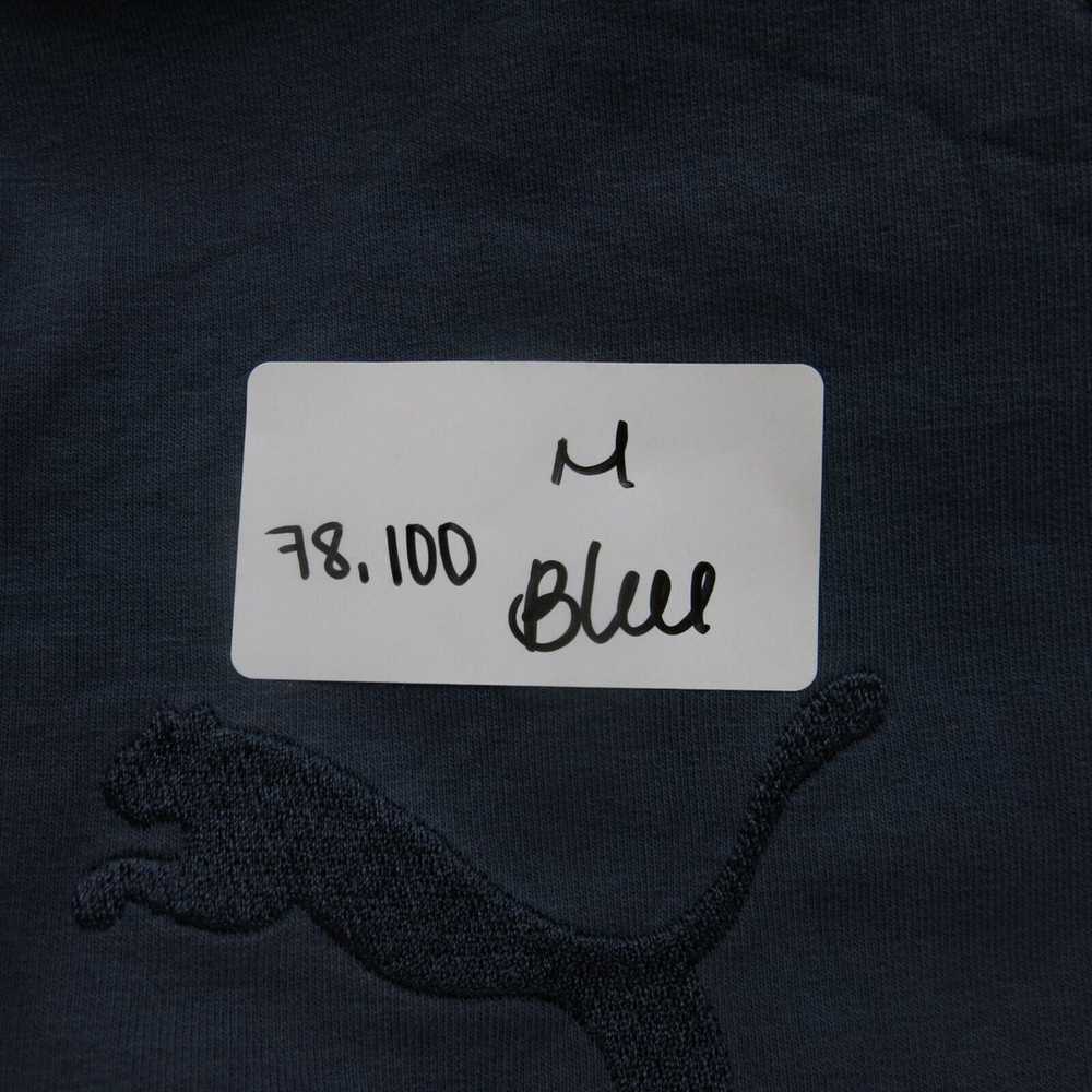 Puma Hoodie Mens Large Blue Long Sleeve Full Zip … - image 7