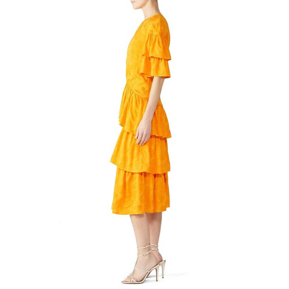 Rejina Pyo Dress Marigold Printed Laura Flutter S… - image 3