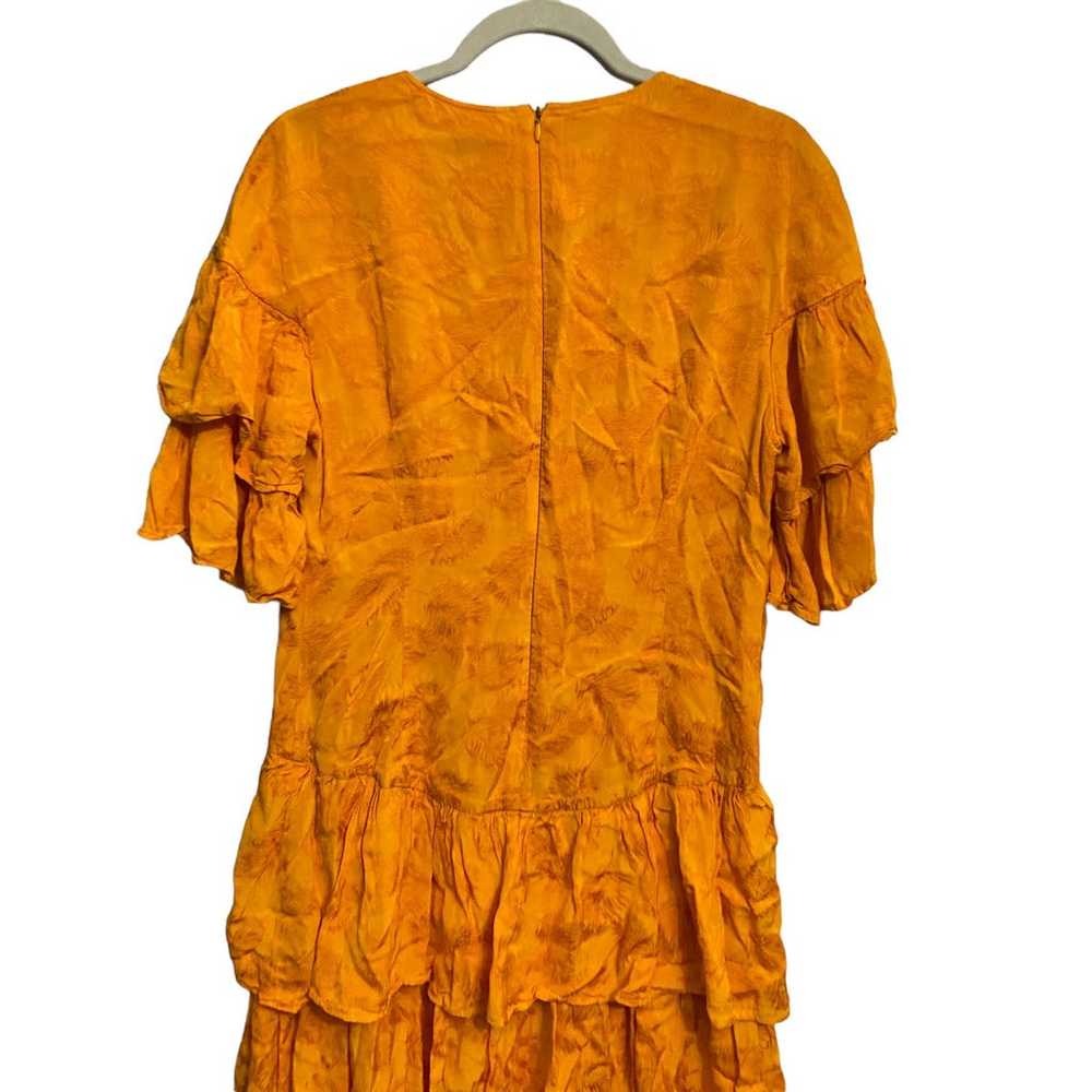 Rejina Pyo Dress Marigold Printed Laura Flutter S… - image 9