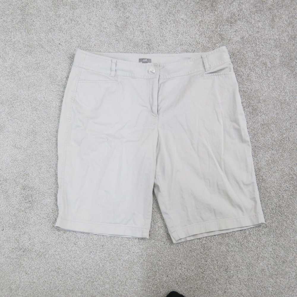 J Jill Shorts Mens 16 Cream Chino Pockets Stretch… - image 1