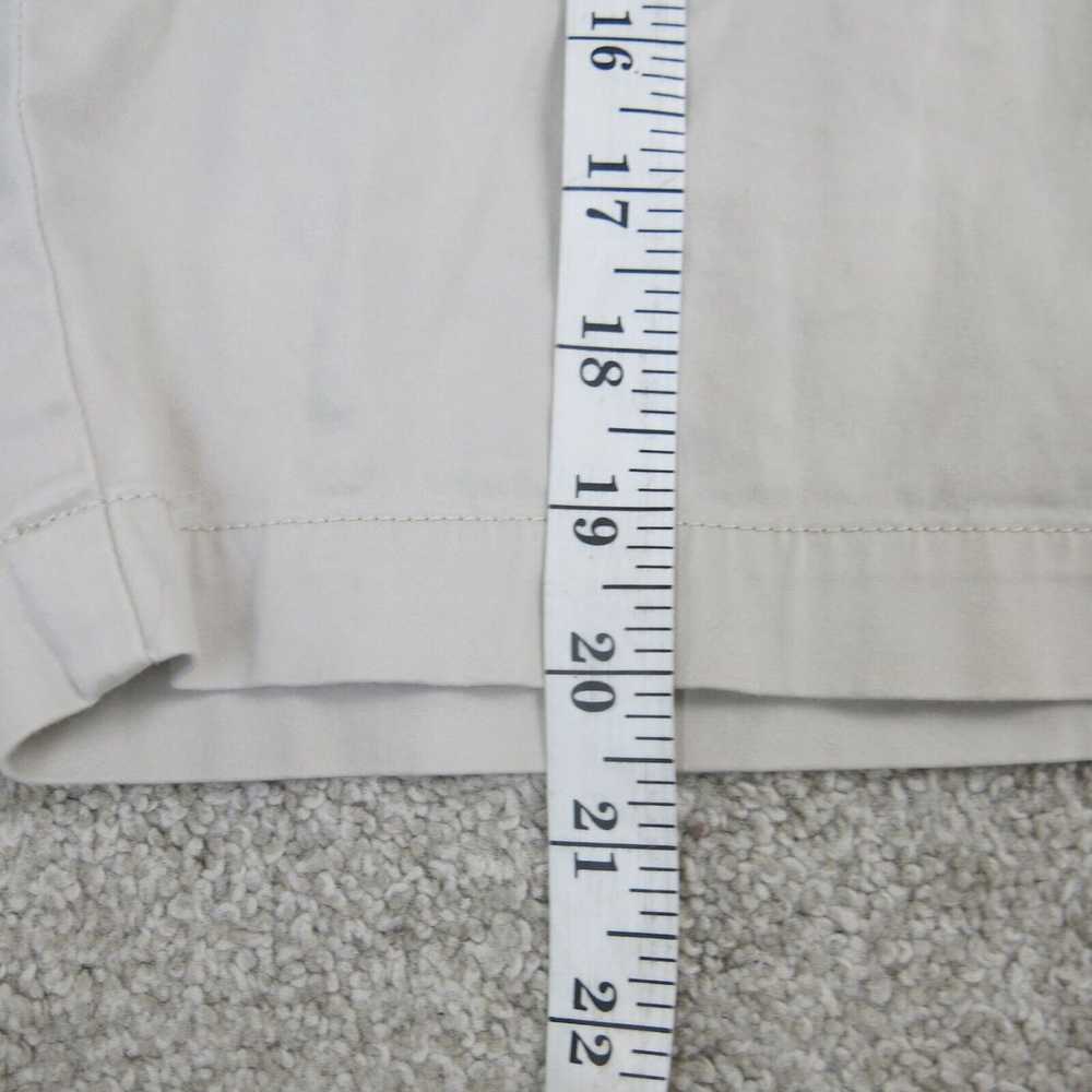 J Jill Shorts Mens 16 Cream Chino Pockets Stretch… - image 3