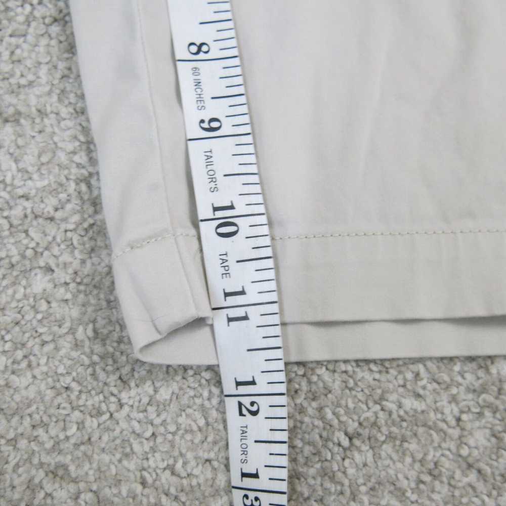 J Jill Shorts Mens 16 Cream Chino Pockets Stretch… - image 4