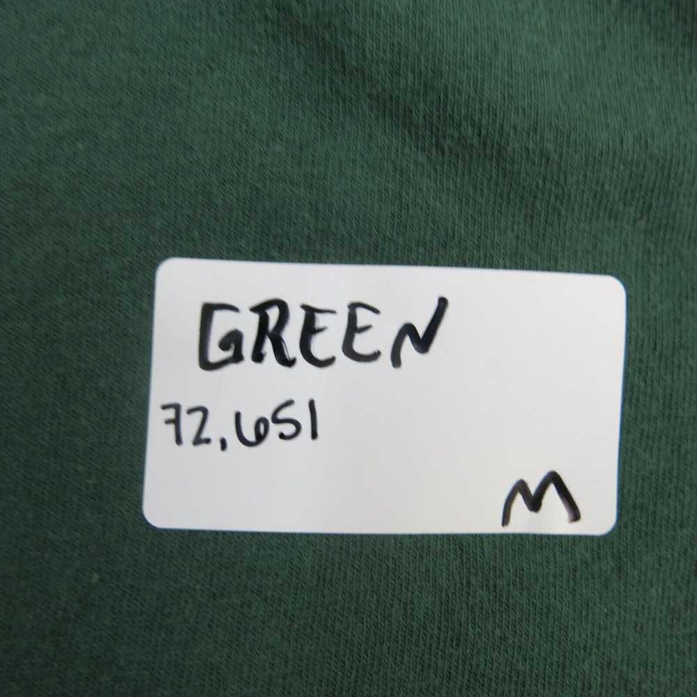 Reebok Shirt Mens X Large Green Crew Neck Graphic… - image 6