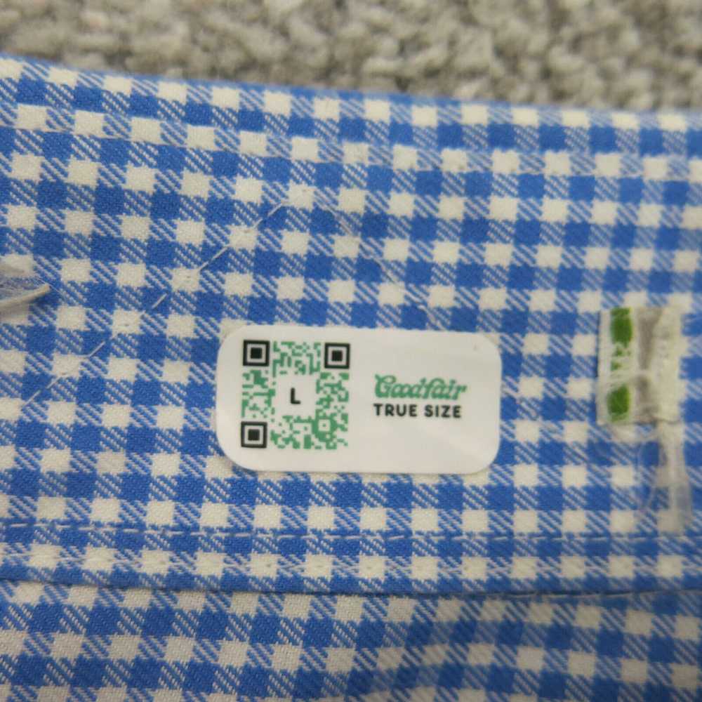 Vintage Orvis Mens Gingham Button Down Shirt Long… - image 6