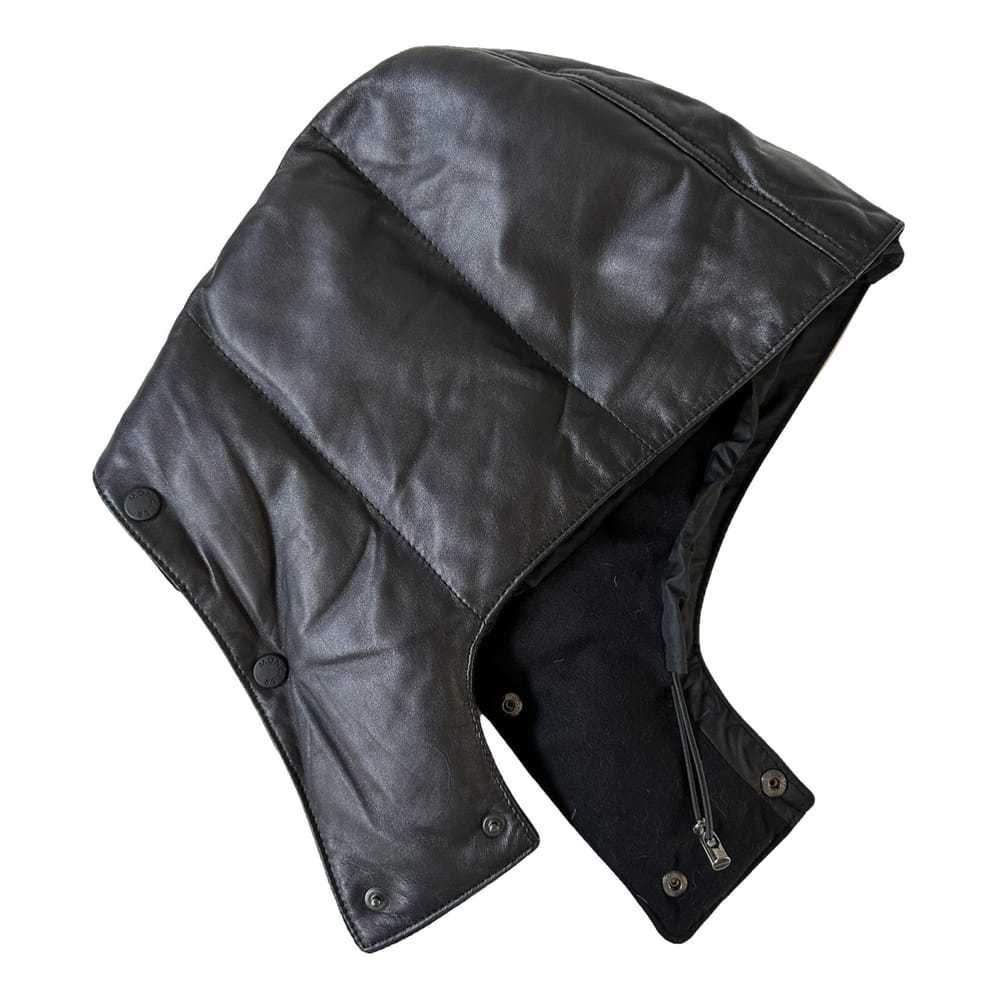 Moncler Classic leather jacket - image 1