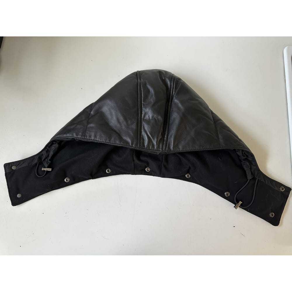 Moncler Classic leather jacket - image 3