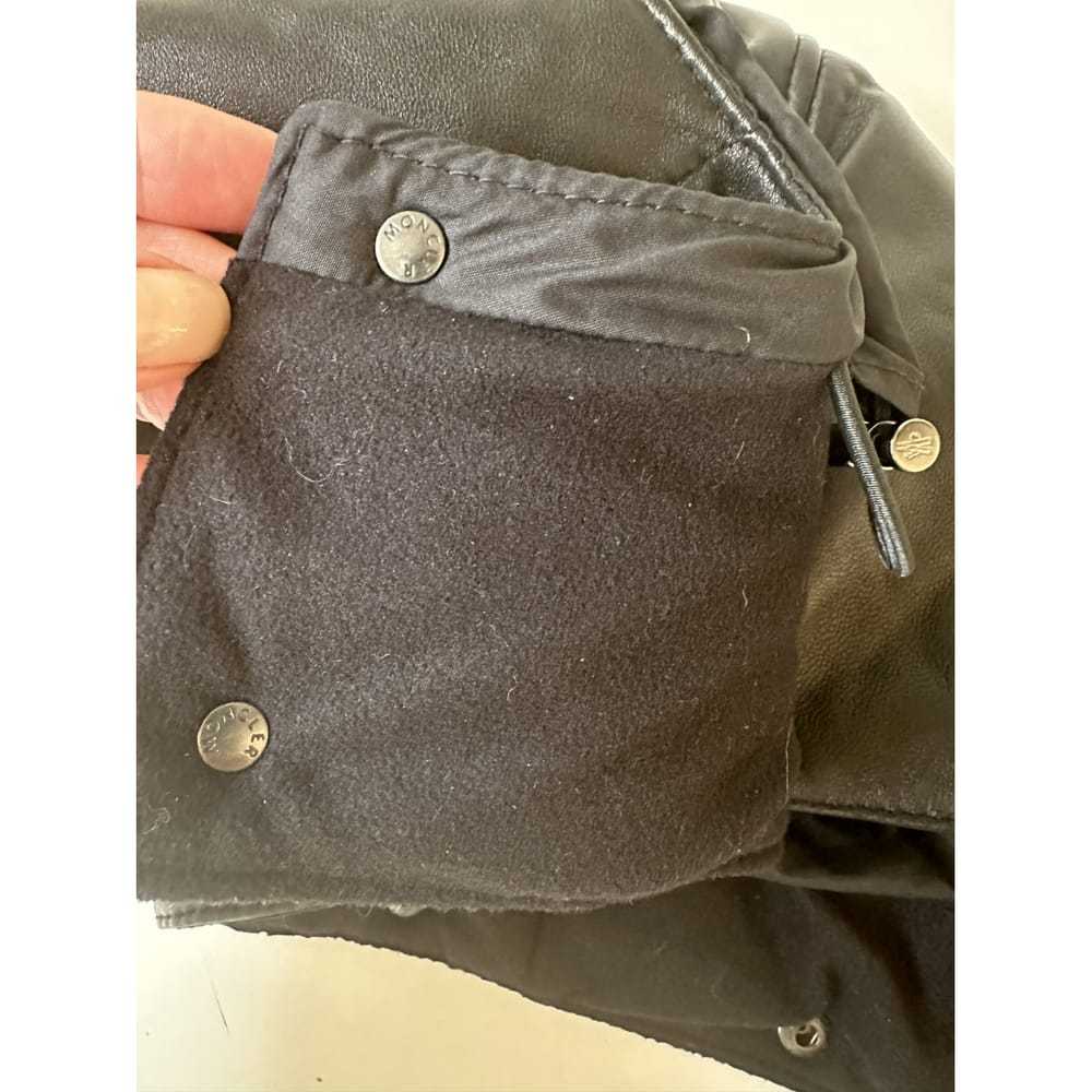 Moncler Classic leather jacket - image 6