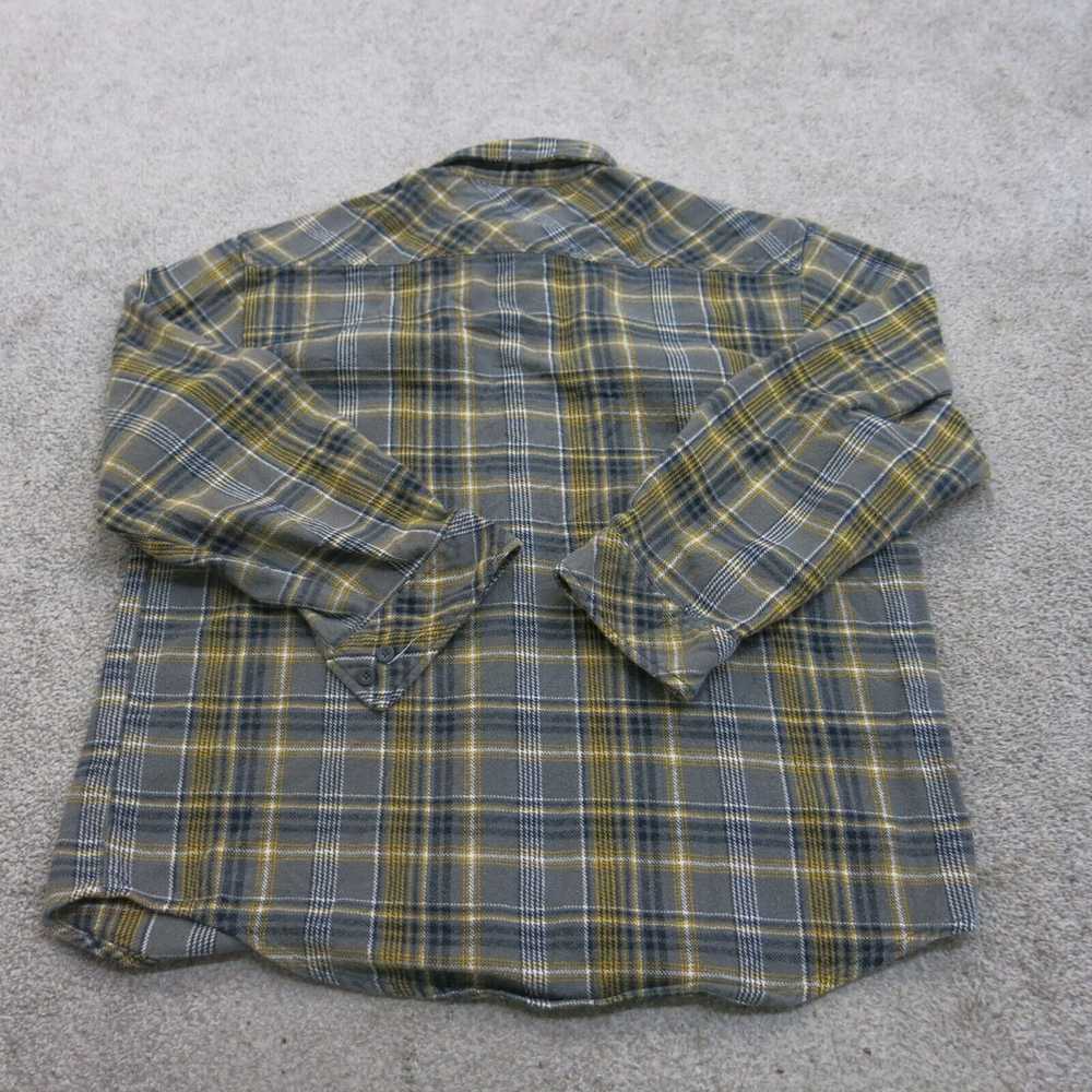 Dickies Mens Plaid Button Up Shirt Long Sleeve 10… - image 2