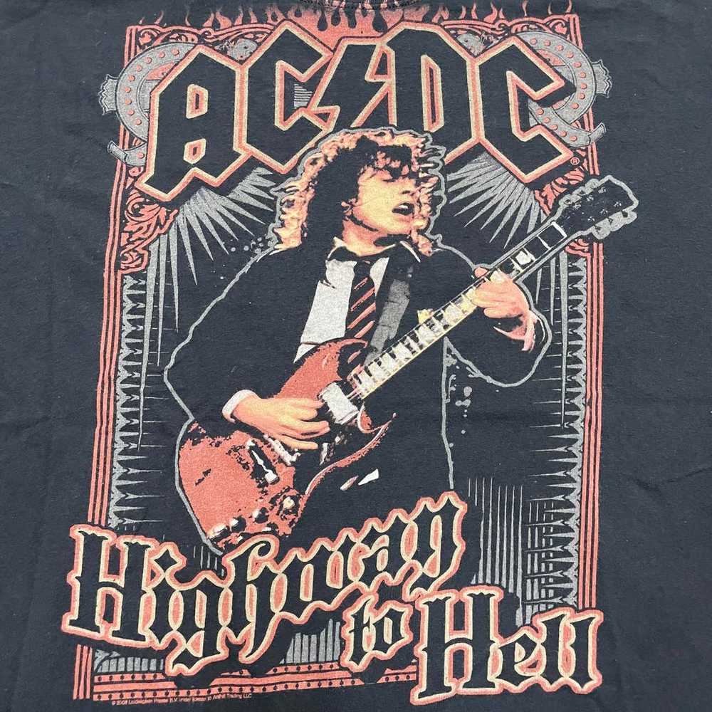 Vintage Band Shirt Mens XL AC/DC Highway To Hell … - image 2