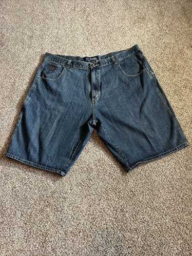 KARL KANI◆デニム バギー ジョーツ Denim Baggy Jorts [D blue] Vintage 90's Karl Kani Baggy Fit Raw Denim Jeans Shorts