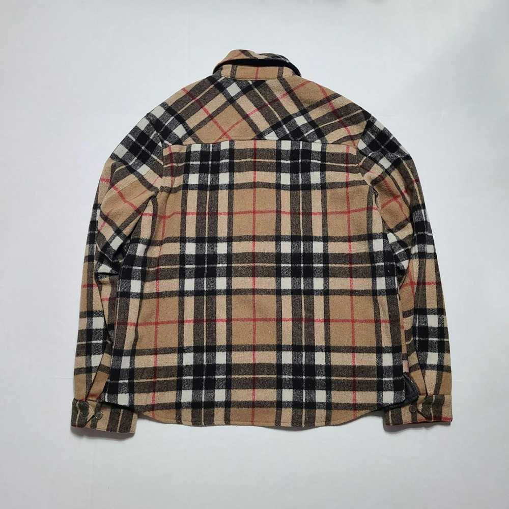 WE11DONE We11done Oversized Half-Zip Front Check … - image 6