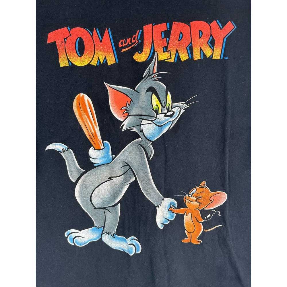 Hanna Barbara Tom And Jerry Men's T Shirt XXL Bla… - image 2