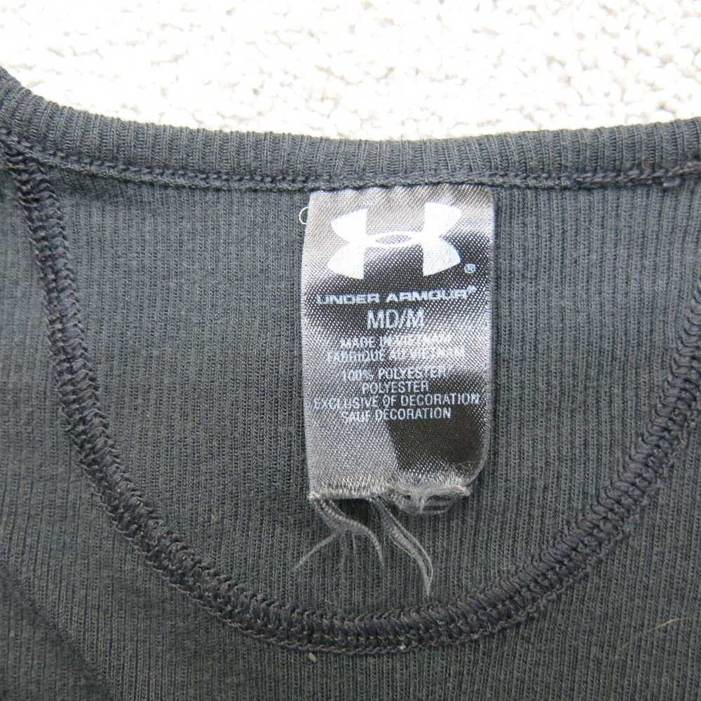 Under Armour Tank Top Womens Medium Black Scoop N… - image 5