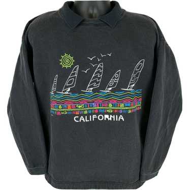 Vintage California Windsurfing Vintage 80s Sweatsh