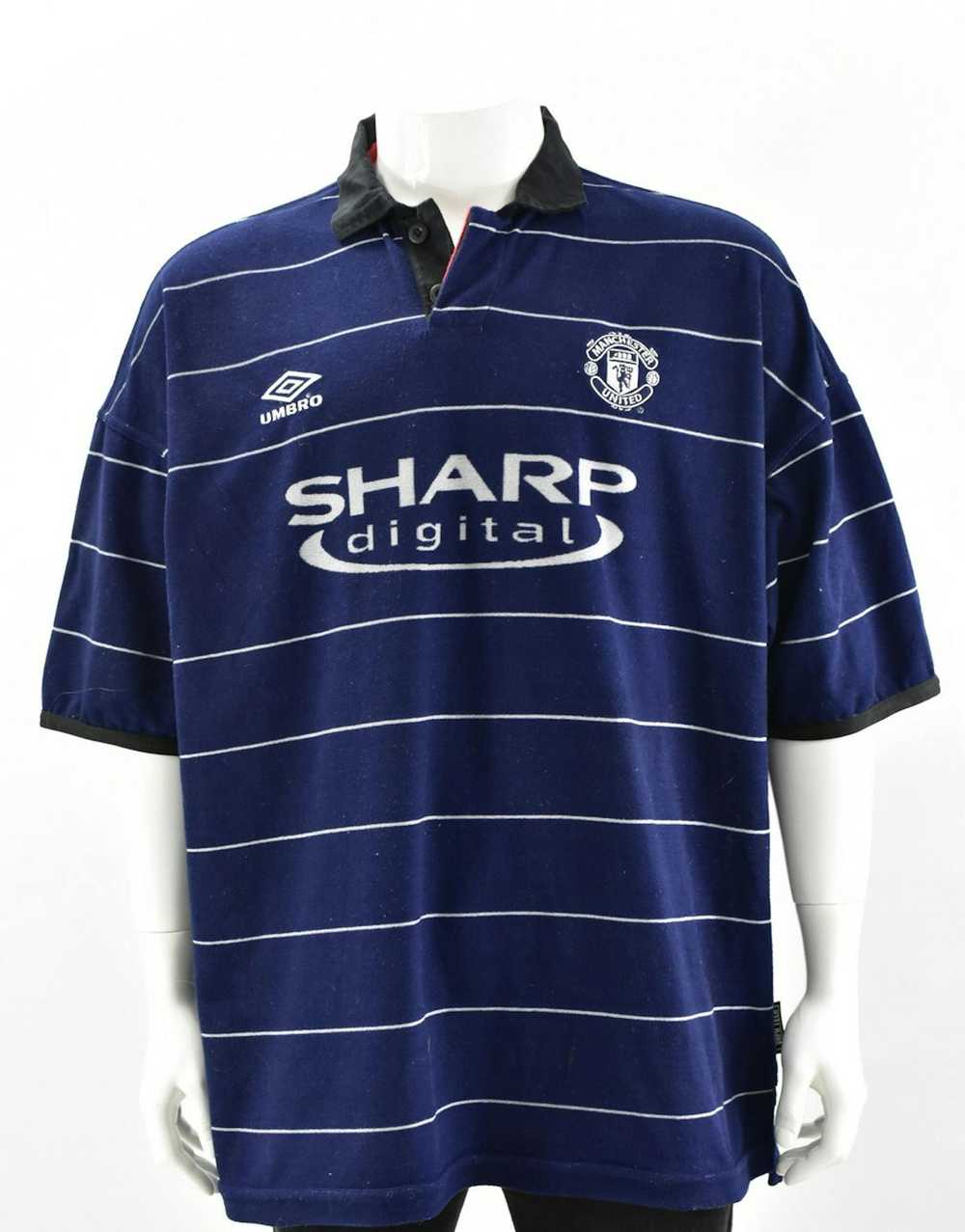 Umbro 1999-2000 UMBRO Manchester United Away Shir… - image 2
