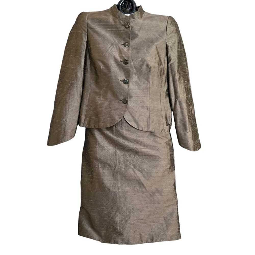 Armani Collezioni Silk skirt suit - image 2