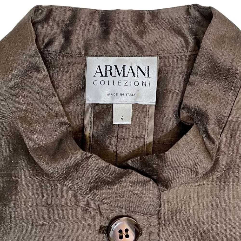 Armani Collezioni Silk skirt suit - image 4