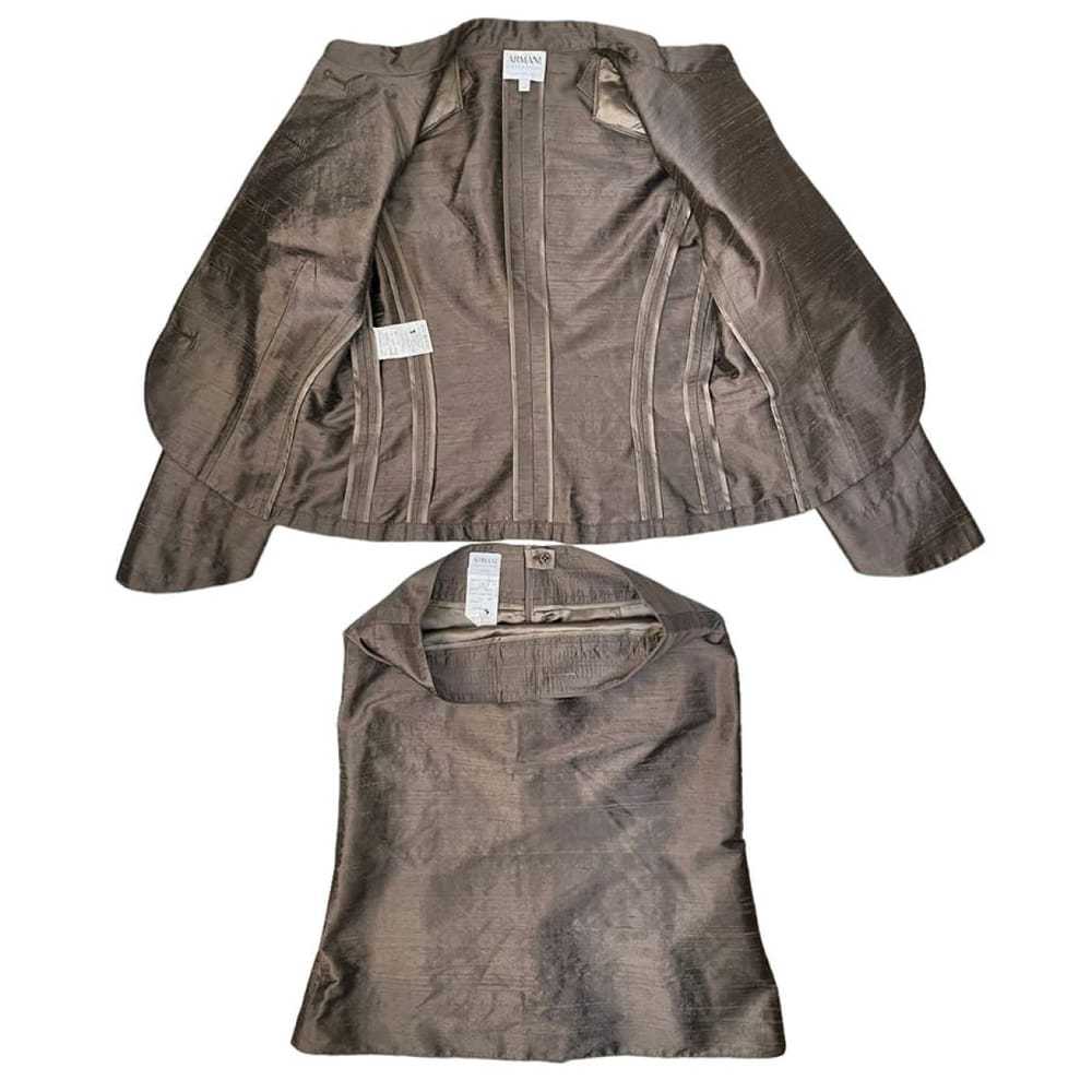 Armani Collezioni Silk skirt suit - image 7