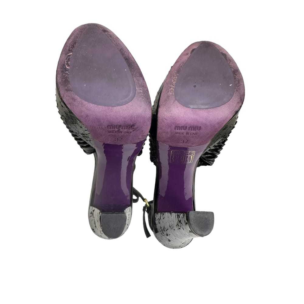 Miu Miu Leather heels - image 5