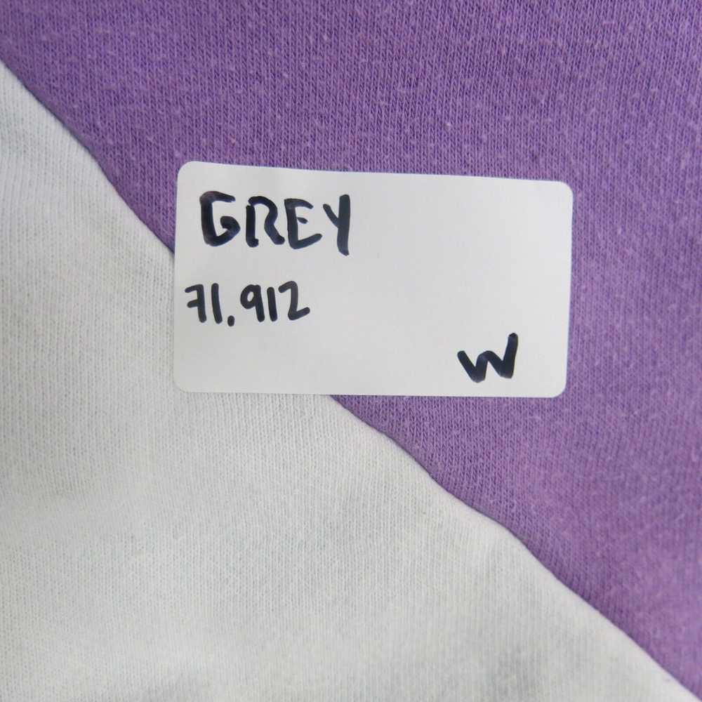 Fila Sweatshirt Womens Medium Gray White 1/4 Zip … - image 6