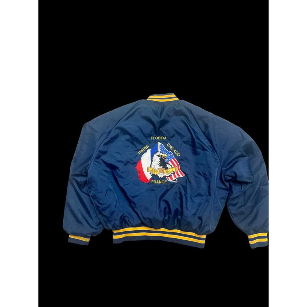 Vintage Vintage King Louie Pro Fit Mens Satin Blu… - image 9