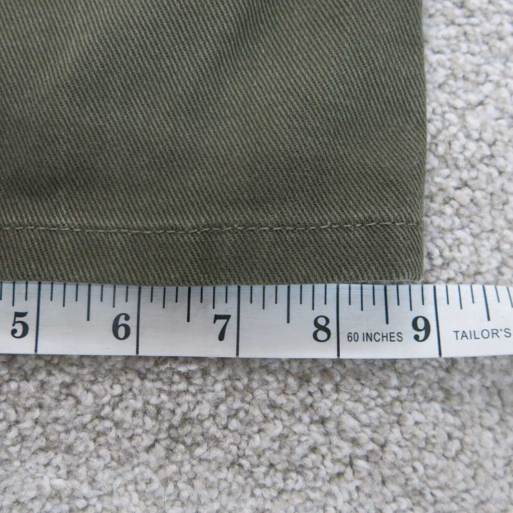 L L Bean Jeans Mens 34X30 Green Straight Leg Deni… - image 5