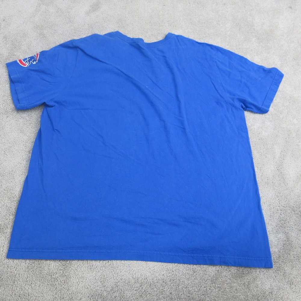 Nike Shirt Men XXL Blue Crew Neck Regular Fit Gra… - image 2