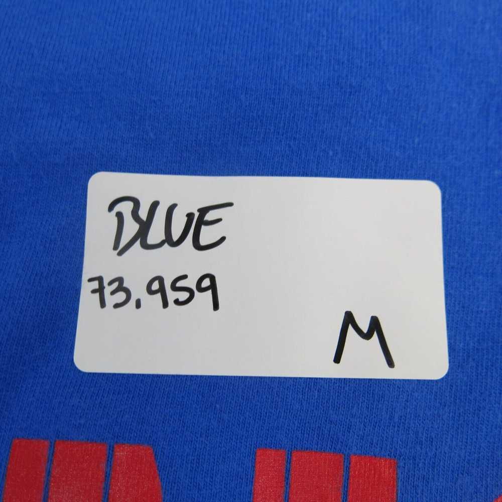 Nike Shirt Men XXL Blue Crew Neck Regular Fit Gra… - image 6