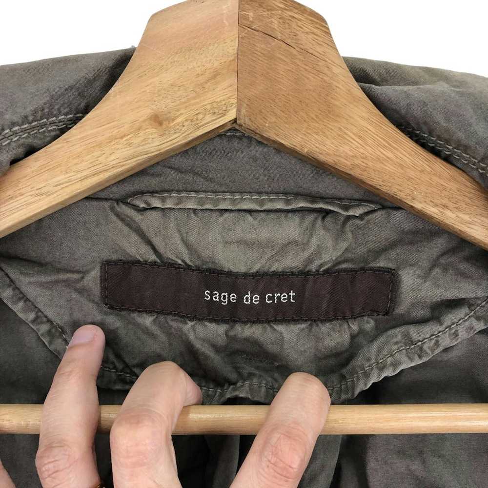 Sage De Cret Japanese Brand SAGE DE CRET Parka Wi… - image 8