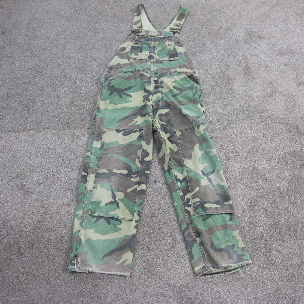 Liberty Overall Mens 38 Green Camouflage Carpente… - image 1