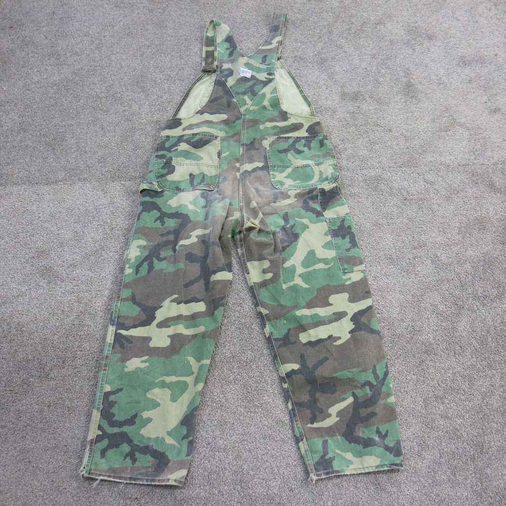 Liberty Overall Mens 38 Green Camouflage Carpente… - image 2