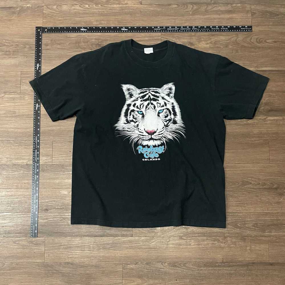 Rainforest Cafe Orlando “White Tiger” T-shirt (Sz… - image 1